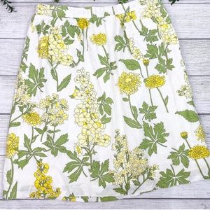 ANTHROPOLOGIE ELEVENSES Ladies Floral Vintage Style Skirt 4